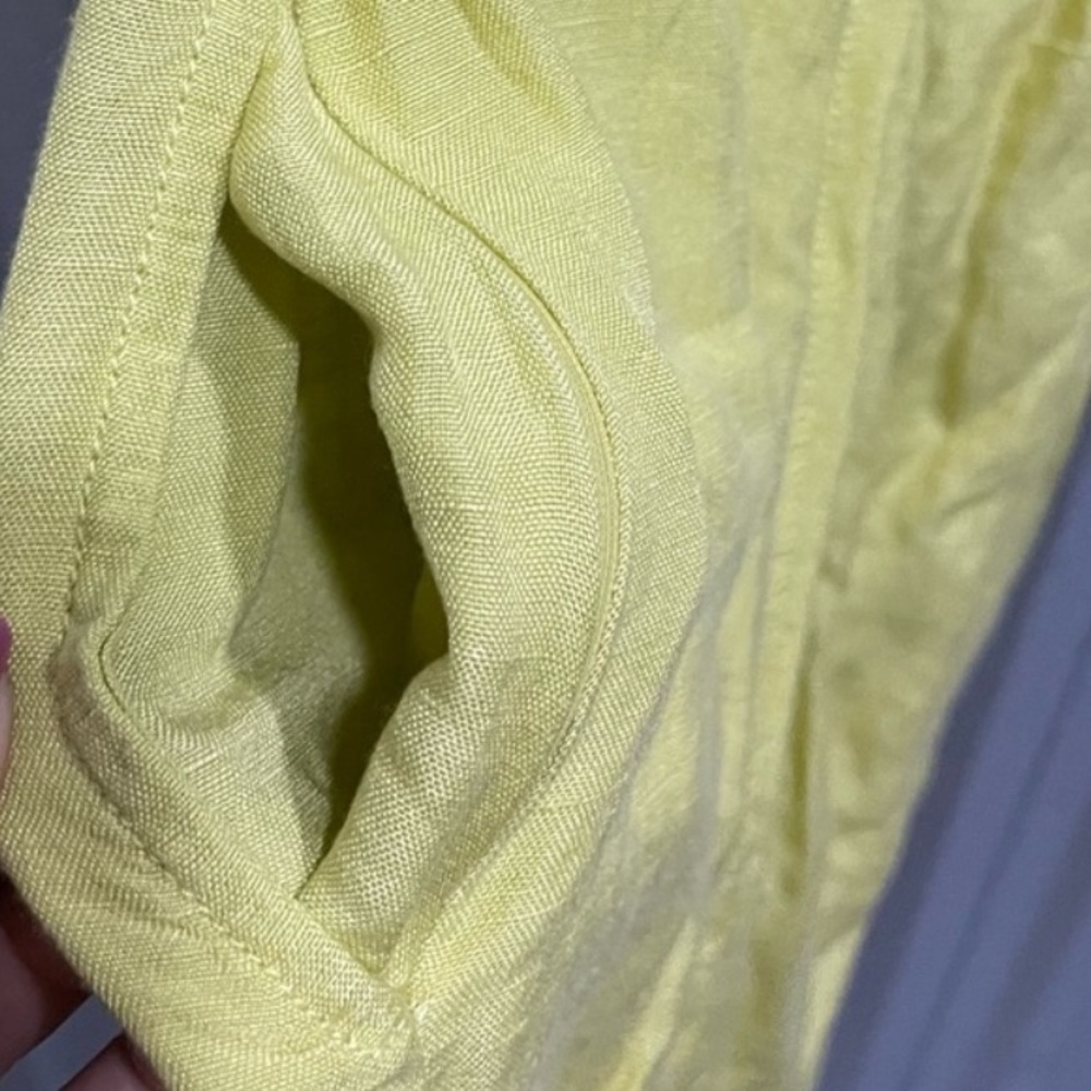 Anthropologie Maeve Linen Cotton Retro Sun Dress | Small - Picture 12 of 15